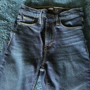 Hudson Barbara High Waist Super Skinny Jeans Size 25 dark wash